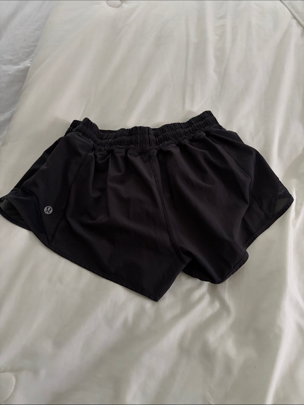 lululemon athletica Black Athletic Running Shorts